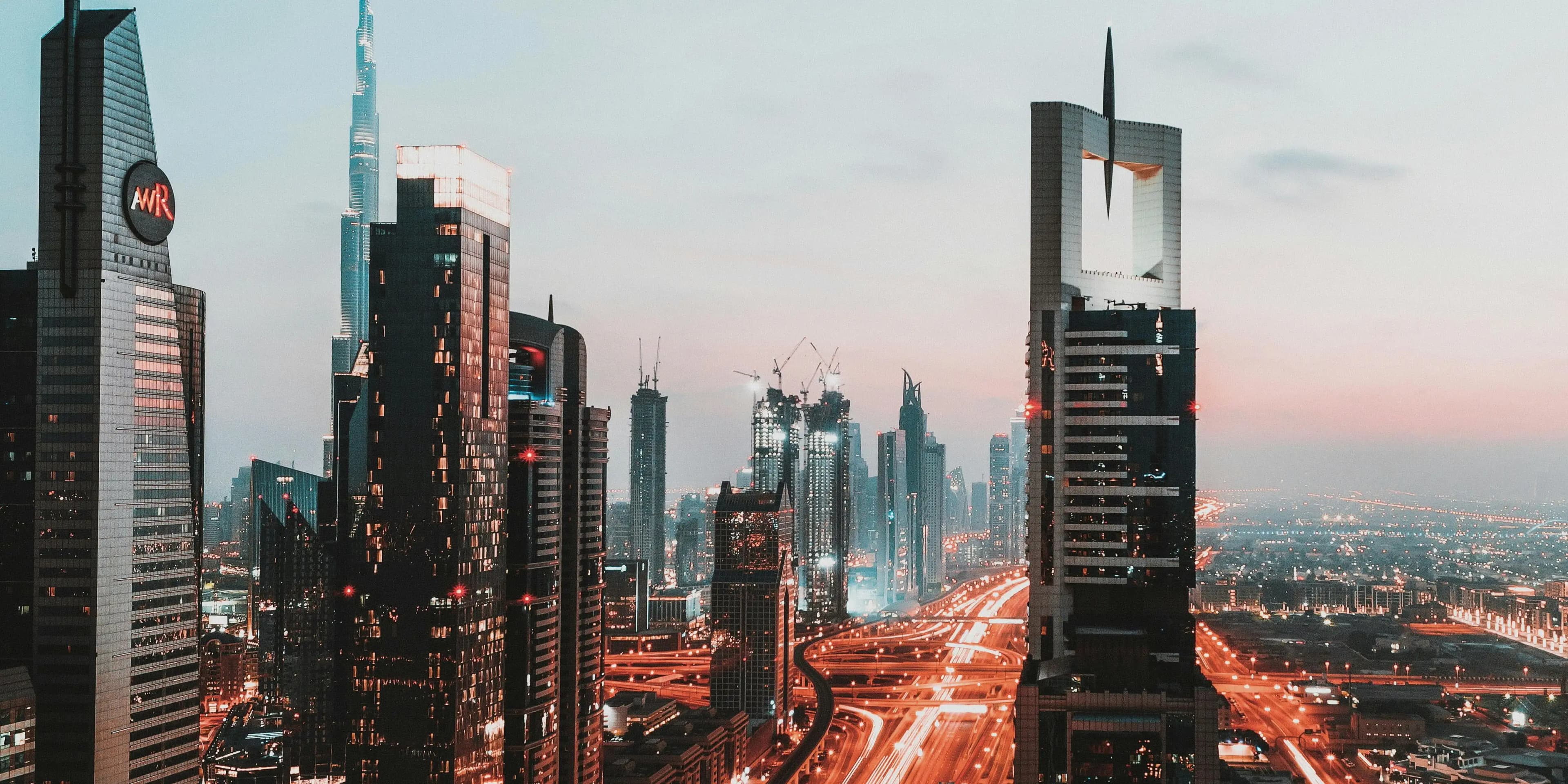 Dubai Skyline - Hero Background