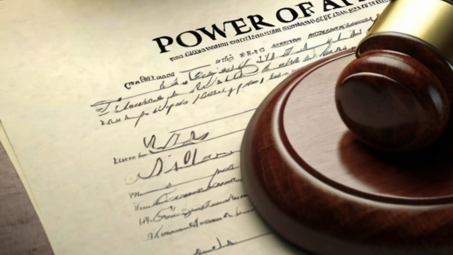 Power of Attorney Drafting